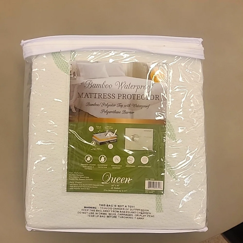 Bamboo waterproof Mattress protector